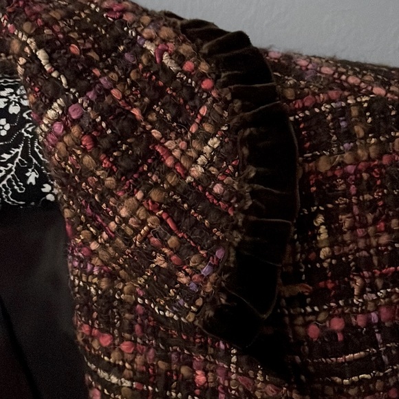 Express Tweed Cropped Blazer - Picture 3 of 9